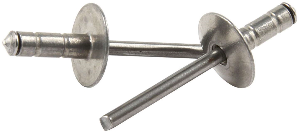 ALL18094 Large Head Multi-Grip Rivet, Silver - Pack of 250