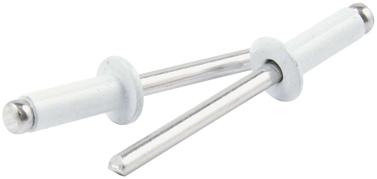 ALL18116 Small Head Aluminum Rivet, White - Pack of 250