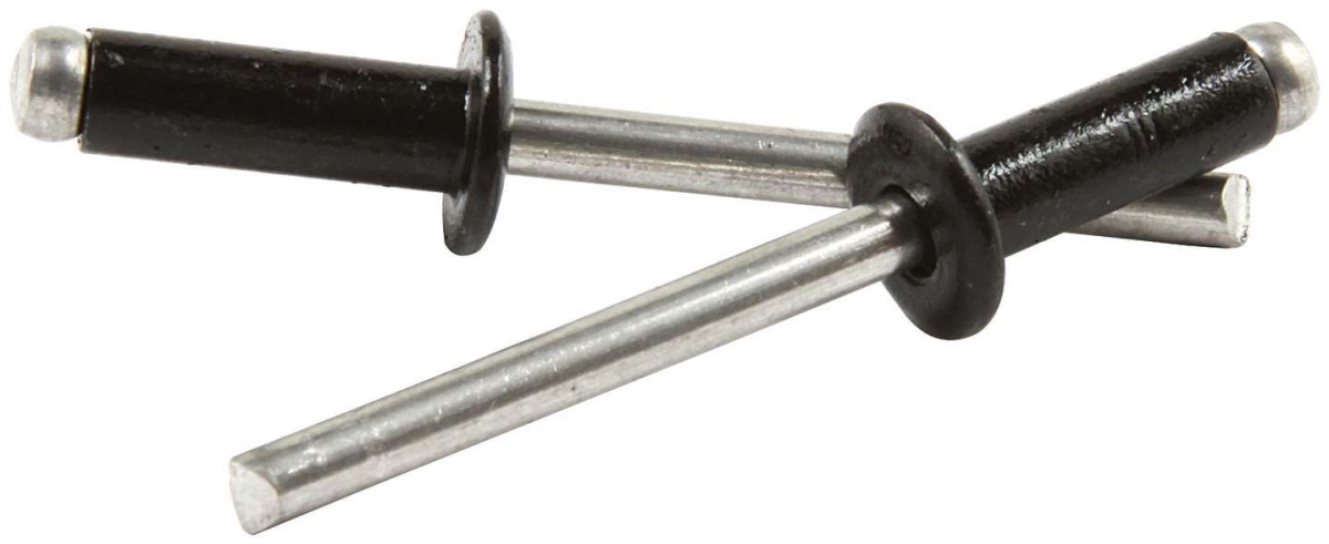 ALL18128 Small Head Aluminum Rivet, Black - Pack of 250