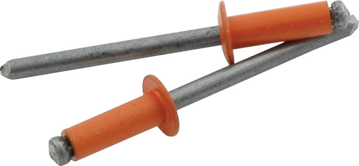 ALL18136 Small Head Rivet, Orange - Pack of 250