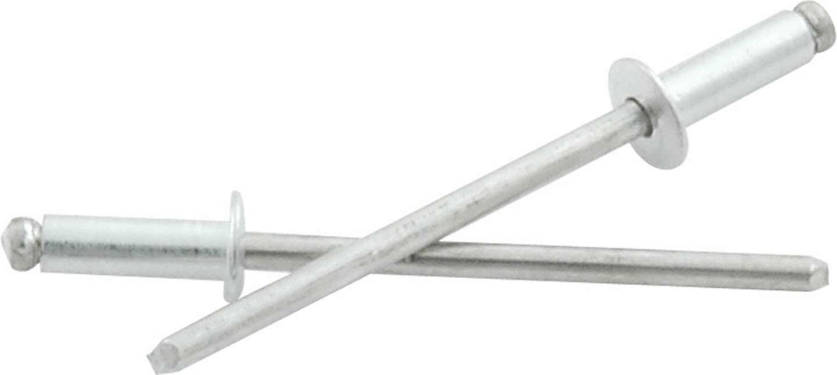 Picture of Allstar Performance ALL18190 1.3 & 1.3-0.25 in. Grip Small Head Aluminum Rivet&#44; Silver - Pack of 500