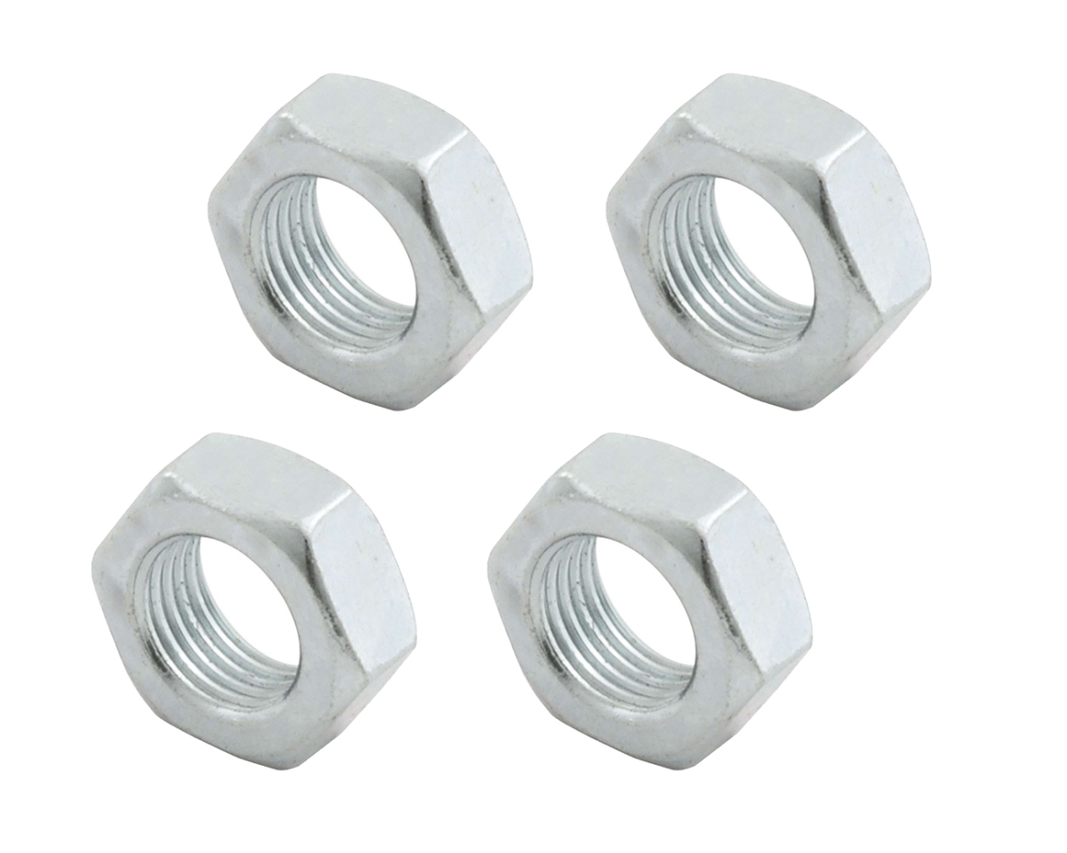 0.44 in. 20 Right Hand Steel Jam Nuts - Pack of 4