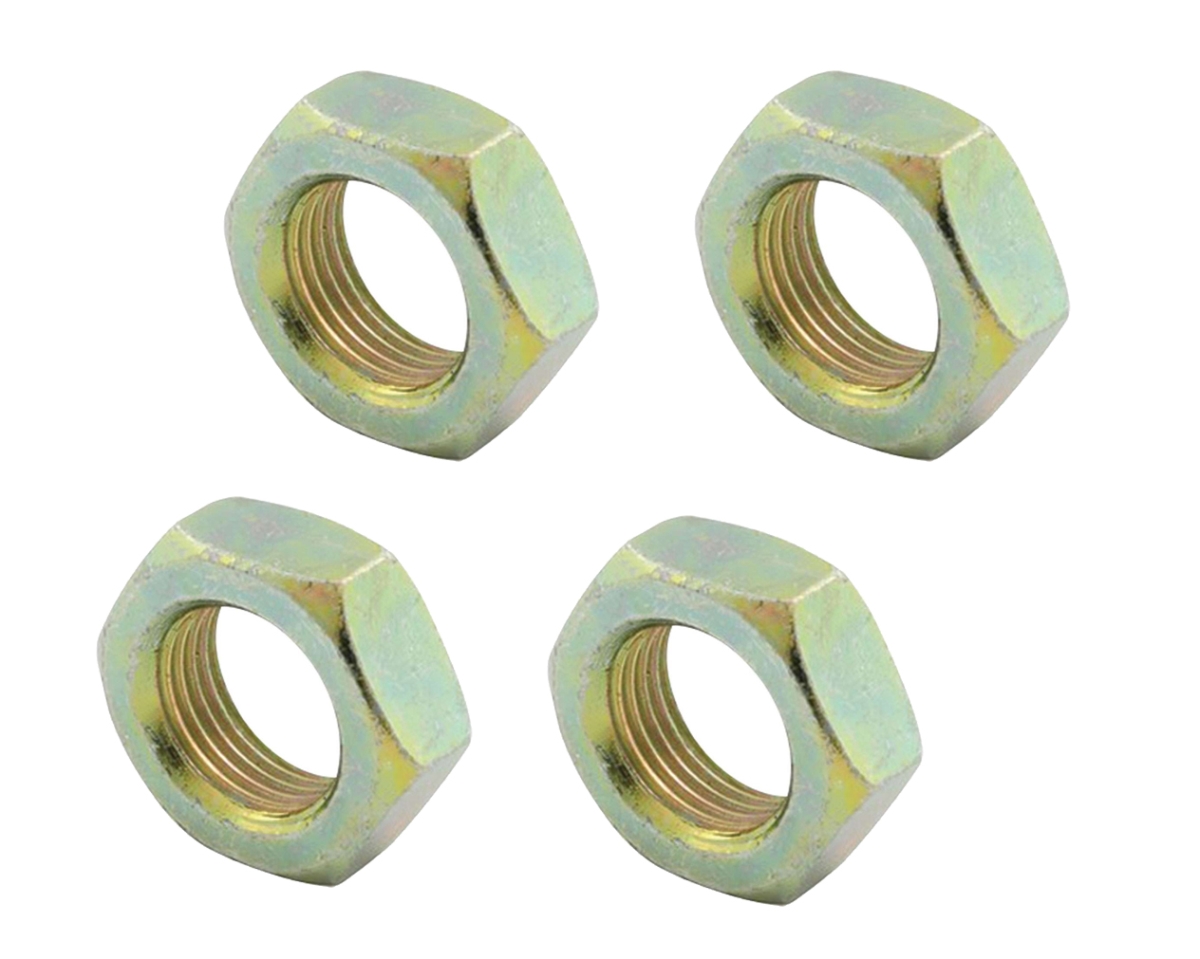 0.5 in. 20 Left Hand Steel Jam Nuts - Pack of 4