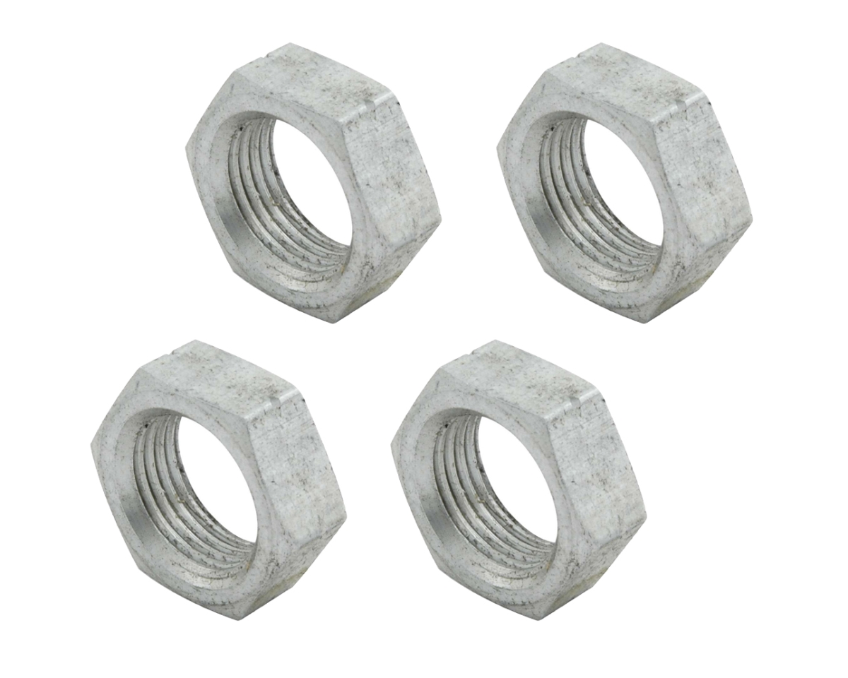 ALL18283 0.75 in. 16 Left Hand Aluminum Jam Nuts - Pack of 4