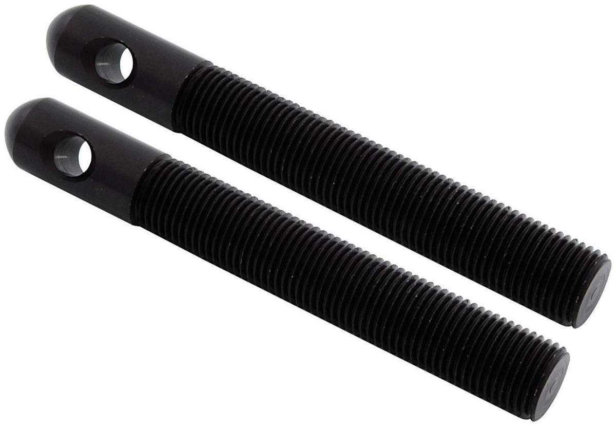 0.5 in. Dia. Replacement Aluminum Hood Pins, Black - Pack of 2