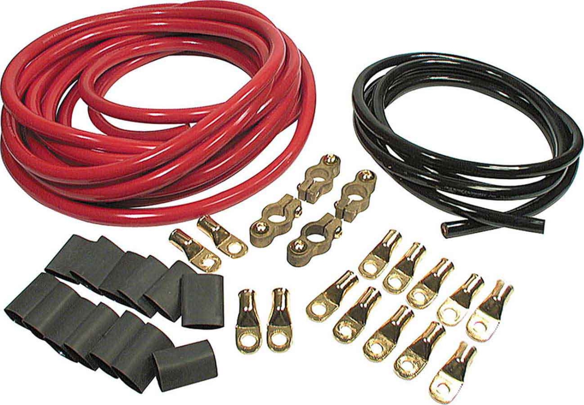 ALL76112 Battery Cable Kit - 2 Gauge & 2 Batteries