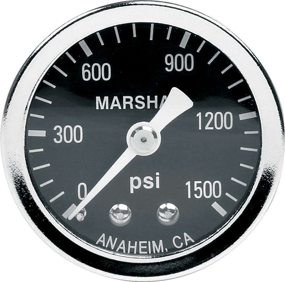 Picture of Allstar Performance ALL80218 1.5 in. Dia. 0-1500 PSI Dry Type Pressure Gauge