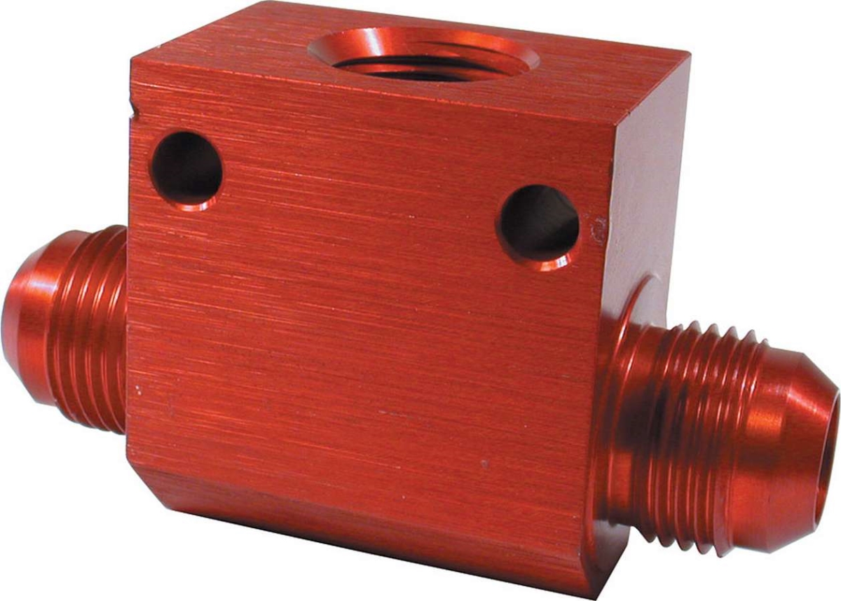 In-Line Oil Temperature Tee for -12 AN