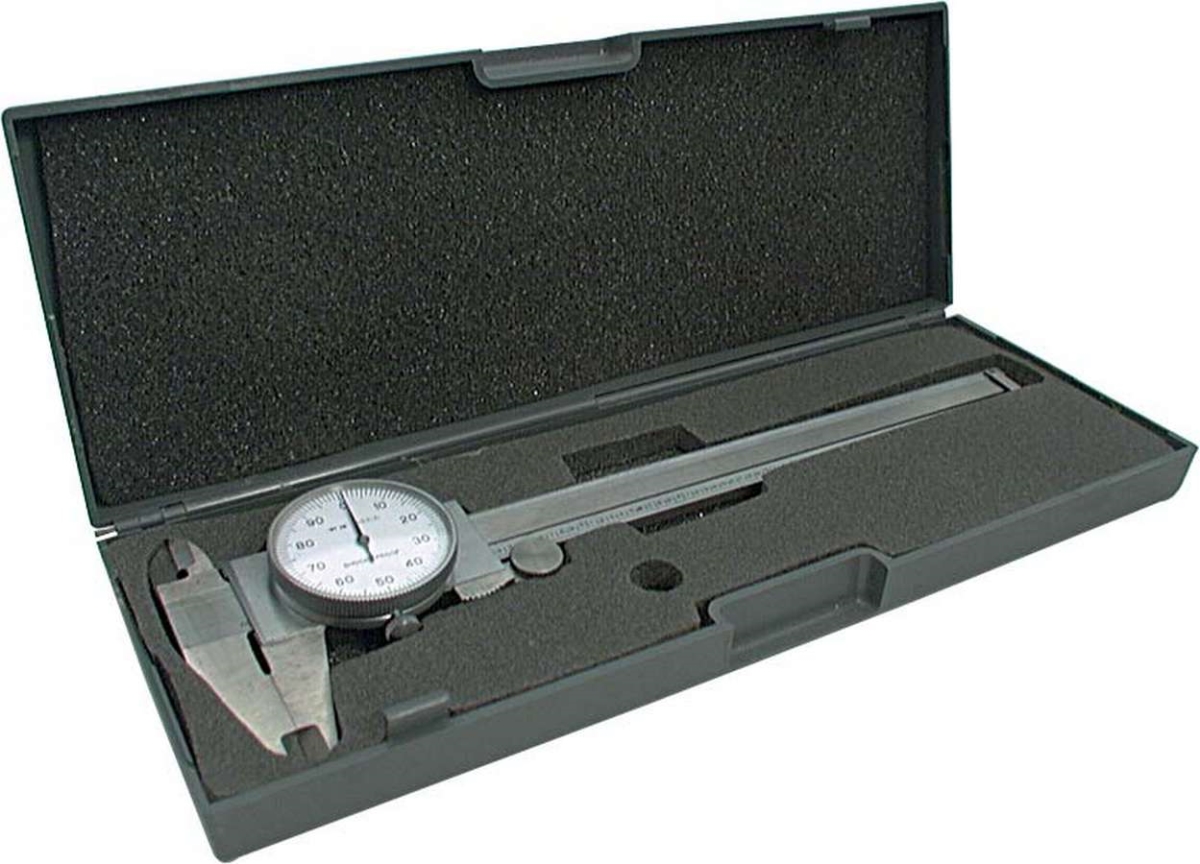 ALL96410 0-6 in. Dial Calipers with Case