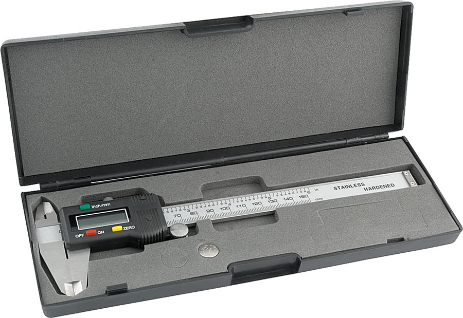 0-6 in. Digital Calipers with Case