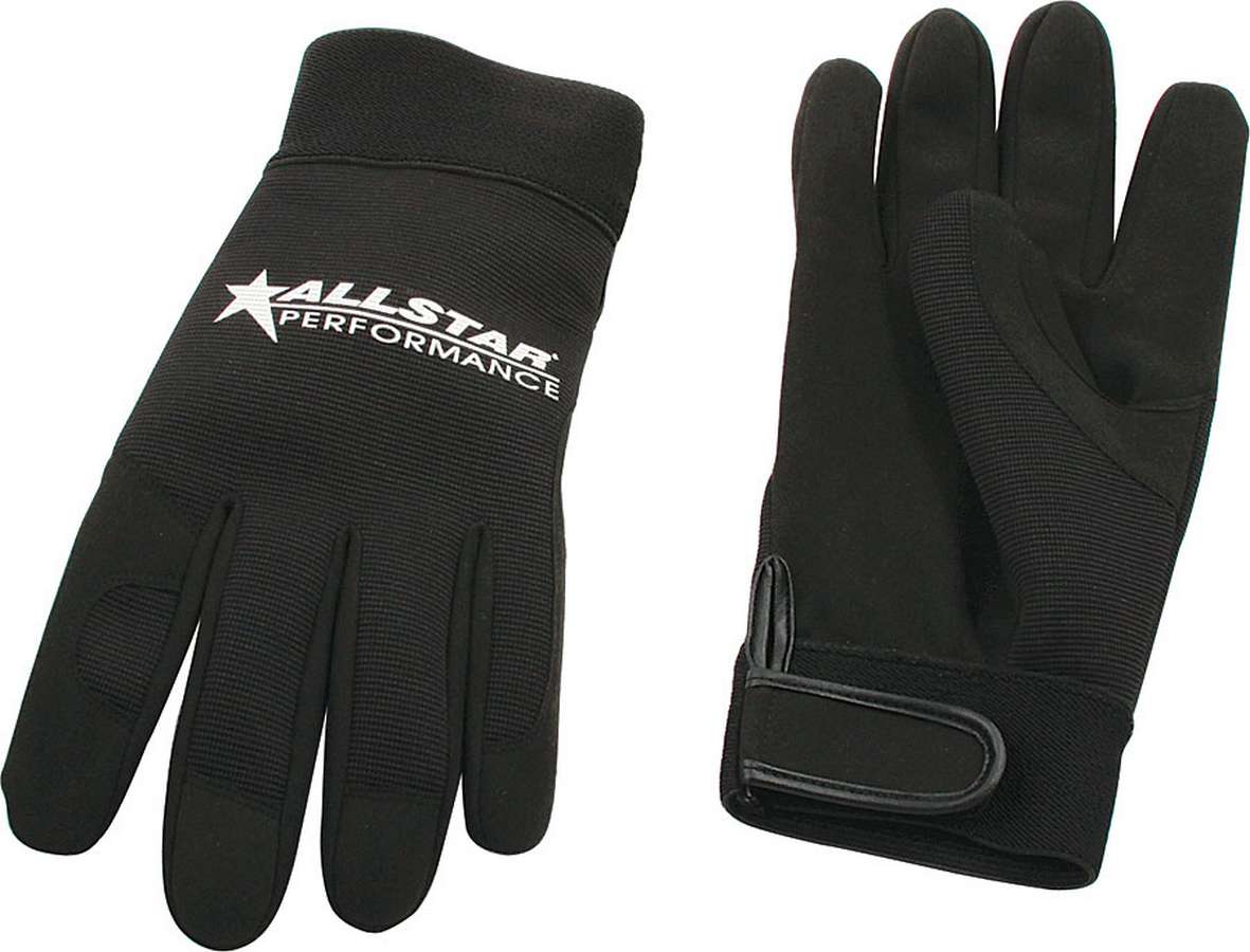 Picture of Allstar Performance ALL99942 Crew Gloves, Black - Extra Large