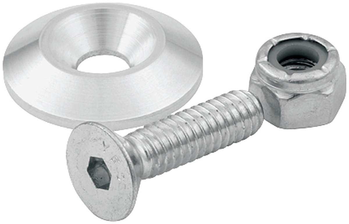 0.25 in. Countersunk Bolts with 1.25 in. Washer - Pack of 50