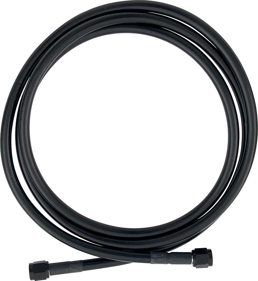 73 in. No.4 Hose Coated Braided Line 4 AN Straight Ends