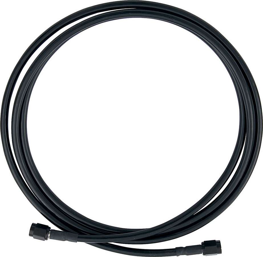 73 in. No.2 Hose Coated Braided Line 3 AN Straight Ends