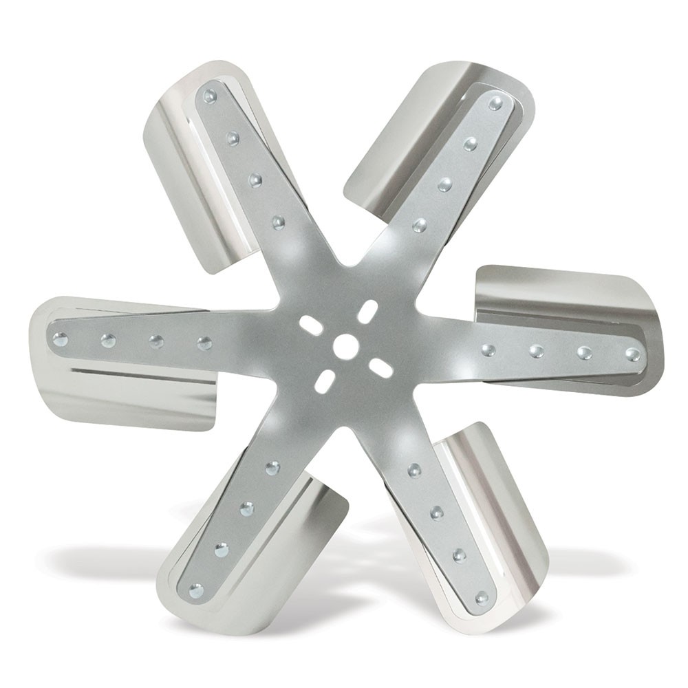 2017 17 in. Belt Driven Flex Fan - Silver<BR>