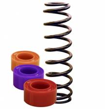 52-61041 1.25 in. Large Spacing Coil-Over Spring Rubber - Red