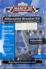 P80120-06 Alternator Bracket for Small Block Chevy - Long Water Pump