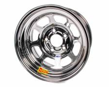 52-285030T3 15 x 8 in. 52 Series Roll Formed IMCA Wheel, Chrome - 3 in. Backspace