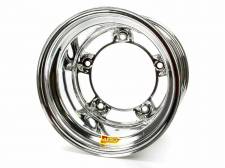 58-200550 15 x 10 in. 58 Series Rolled Wheel, Chrome - 5 in. Back Spacing