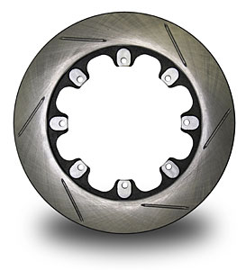 6640105 11.75 x 0.81 in. 8-Bolt Left Hand Slotted Brake Rotor -  AFCO RACING PRODUCTS, AFC6640105