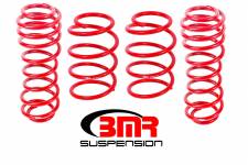 SP009R Lowering Springs for 2005-14 Ford Mustang, Red