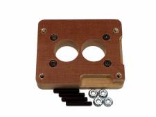 85-050 1 in. Phenolic Carburetor Adapter for Holley 2 BBL to GM 2BBL Intake -  Water World, WA2449709