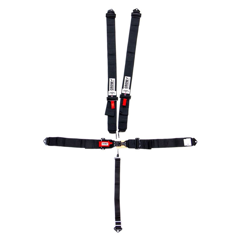 11004B 5 Point Standard Latch & Link Restraint System - Black Harsware