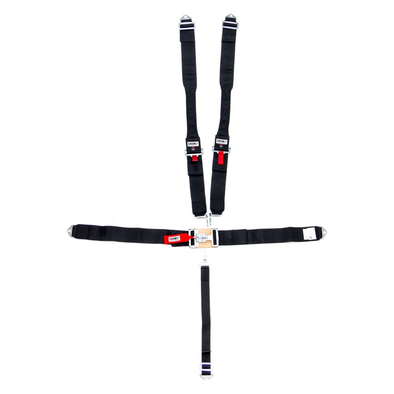 11064DB Bolt In Pull Down 5 Point Big Latch Black Harnesses