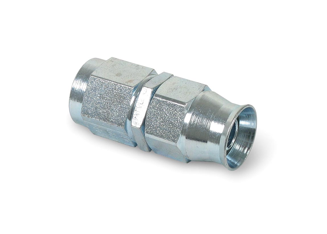 600104ERL Speed-Seal Straight Steel -4 AN Hose End