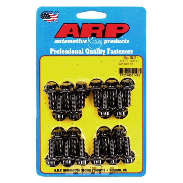 255-1801 12 Point Oil Pan Bolt Kit for Ford FE
