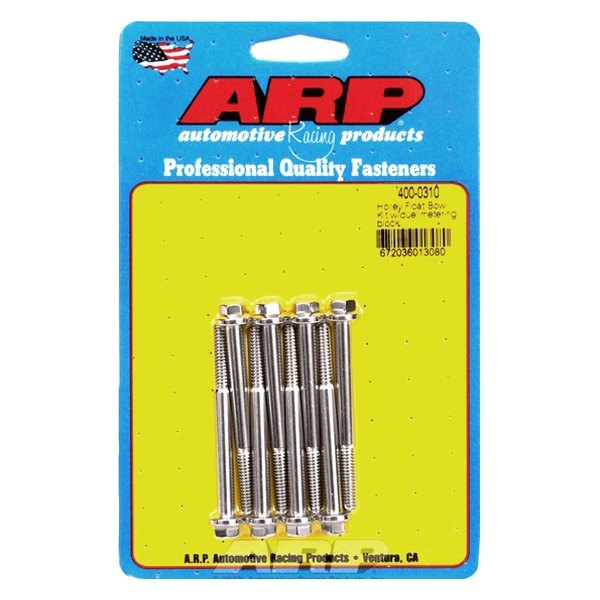 400-0310 Holley Carburetor Float Bowl Bolt Kit - Stainless Steel