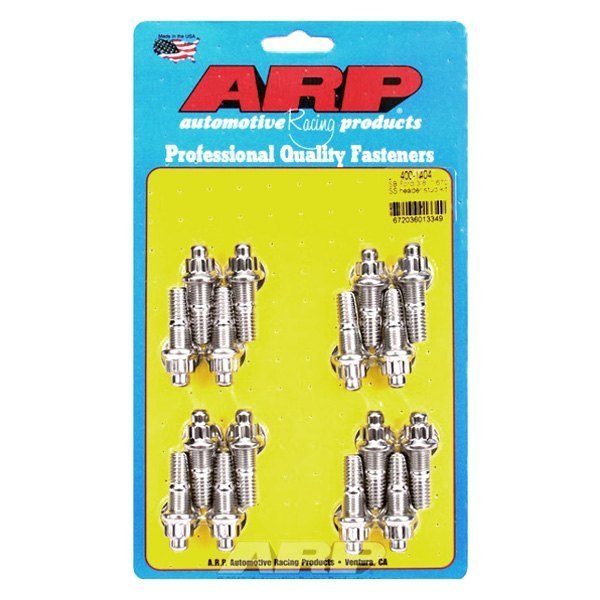 Picture of ARP 400-1404 0.37 x 1.67 in. OAL Stainless Steel Header Stud Kit - 16 Piece