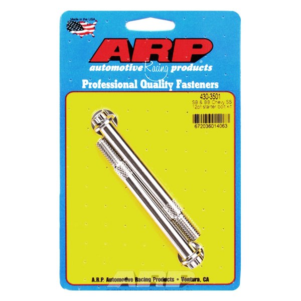 430-3501 12 Point Stainless Steel Starter Bolt Kit