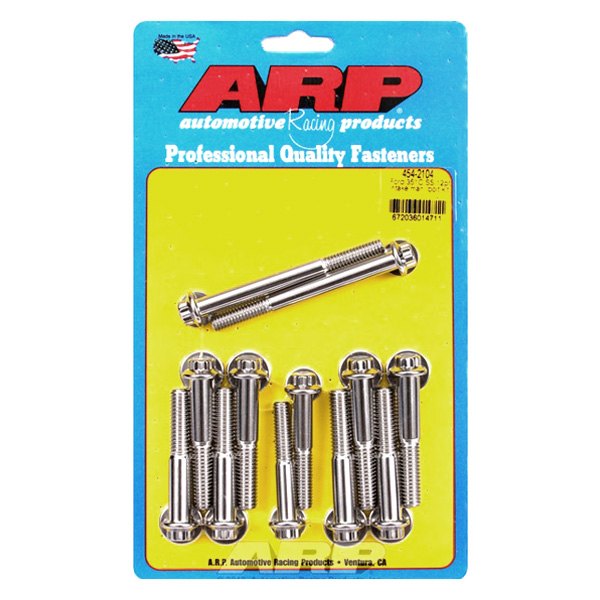 454-2104 12 Point Stainless Steel Intake Bolt Kit for Ford