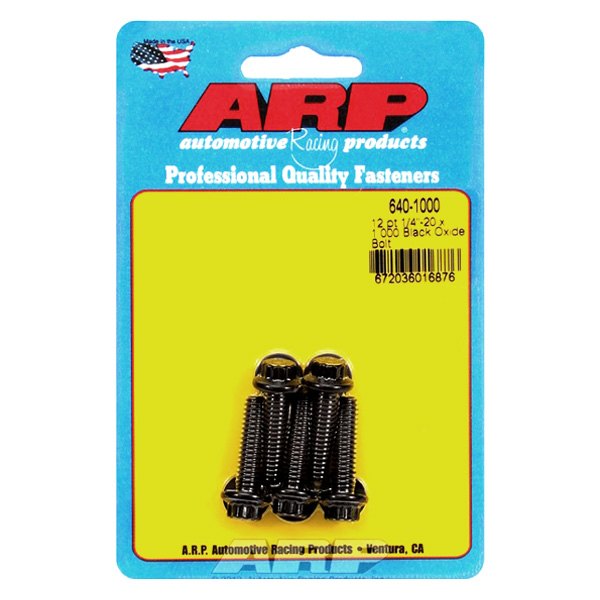 640-1000 0.25-20 x 1 in. 12 Point Bolt Kit - Set of 5