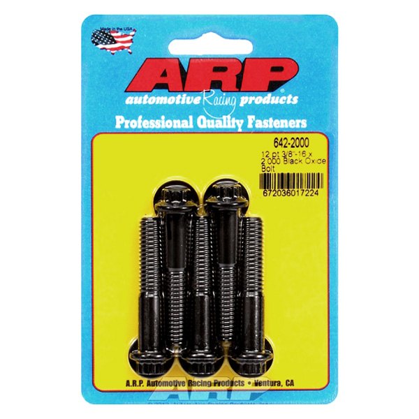 642-2000 0.37-16 x 2 in. 12 Point Bolt Kit - Set of 5
