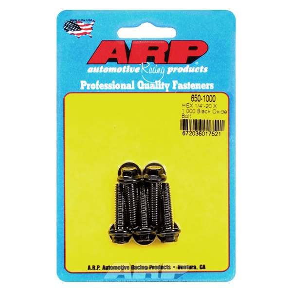 650-1000 0.25-20 x 1 in. 6 Point Bolt Kit - Set of 5