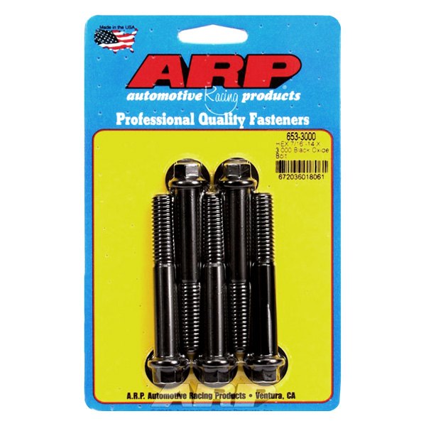 653-3000 0.43-14 x 3 in. 6 Point Bolt Kit - Set of 5