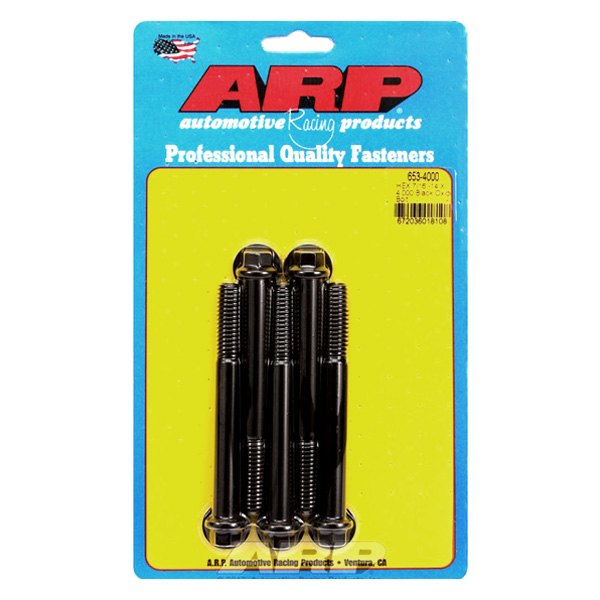 653-4000 0.43-14 x 4 in. 6 Point Bolt Kit - Set of 5