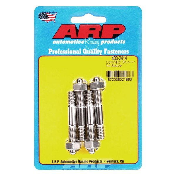 400-2414 0.31 x 2.22 in. OAL Stainless Steel Carburetor Stud Kit