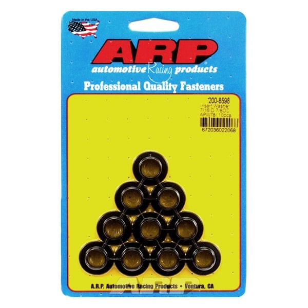 200-8598 0.43 x 0.87 in. Insert Washers - Set of 10, 10PK