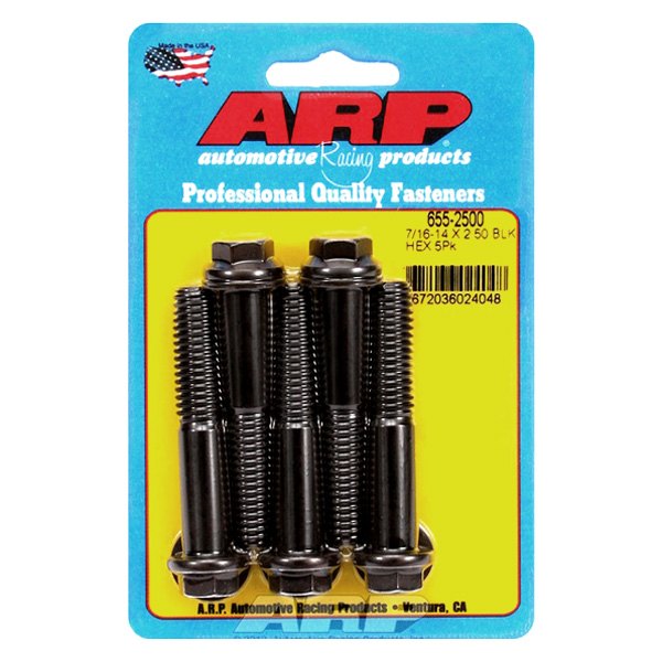 655-2500 0.43-14 x 2.5 in. 6 Point Bolt Kit - Set of 5
