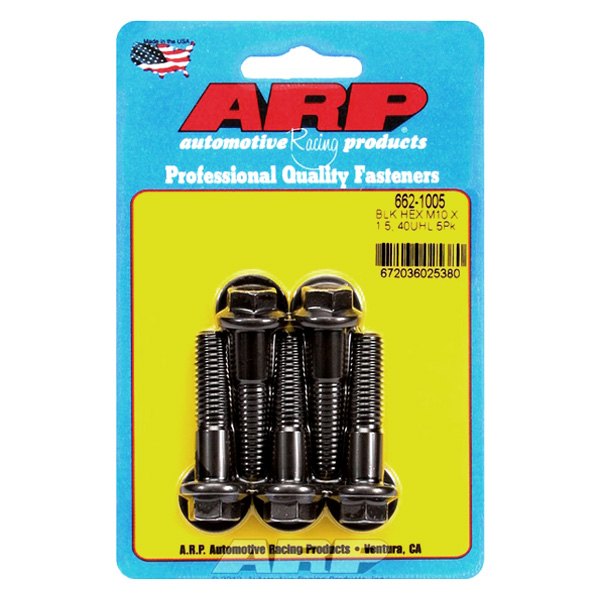 662-1005 10 mm x 1.5 in. 6 Point Bolt Kit - Set of 5