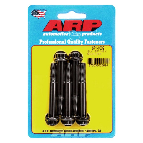 671-1009 8 mm x 1.25 in. 12 Point Bolt Kit - Set of 5