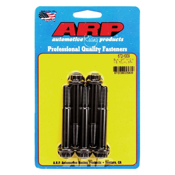 672-1009 10 mm x 1.5 in. 12 Point Bolt Kit - Set of 5