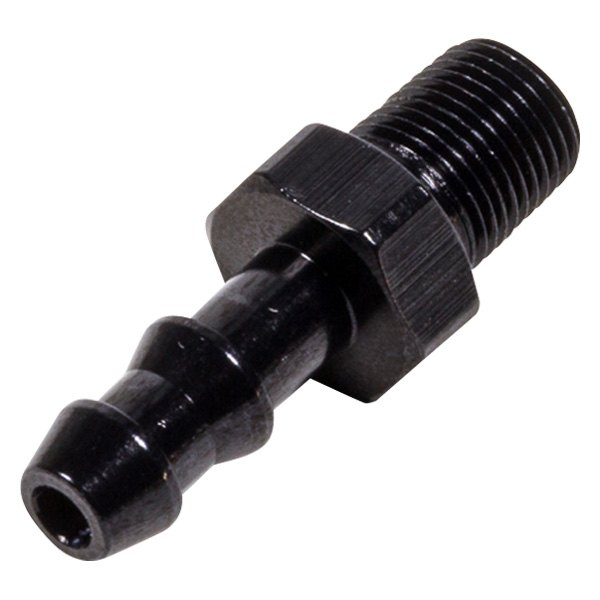 Picture of Fragola 484004-BL 0.25 Hose Barb x 0.125 MPT Adapter Fitting - Black