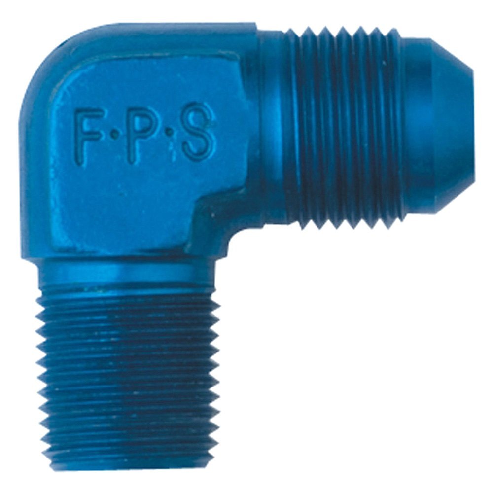 Picture of Fragola 482262 0.12 in. MPT x -6 AN 90 deg Adapter Fitting