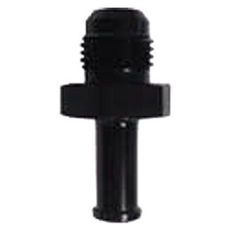 Picture of Fragola 484205-BL -6 AN Male x 0.31 in. Hose Barb Straight Adapter Fitting - Black