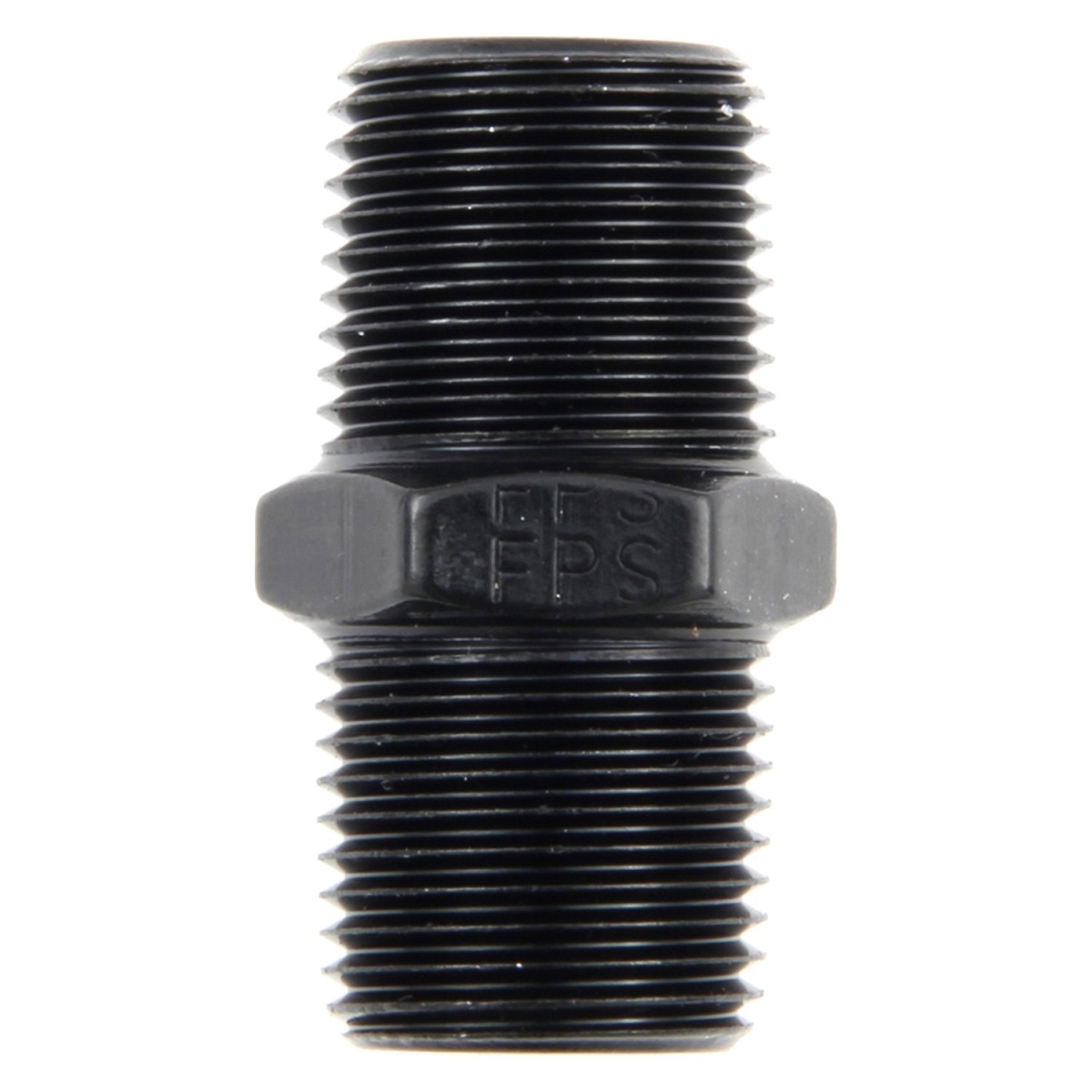 491103-BL 0.37 in. MPT Pipe Nipple - Black