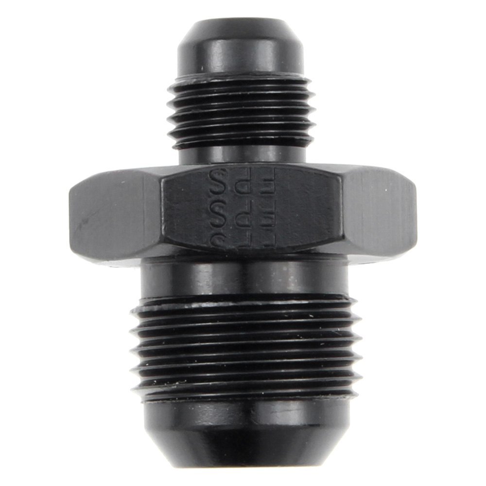 491914-BL -6 AN x -10 AN Male Reducer Fitting - Black